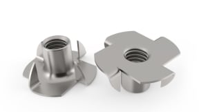 Claw nuts for wood