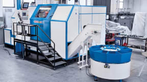 Hot formers for titanium and super alloys