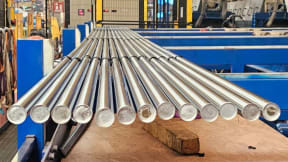 Chrome shafts and tubes for hydraulic cylinders