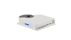 Non-contact tension measurement gauge for fiber optics