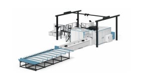 Horizontal forging machine for medium- and large-sized components