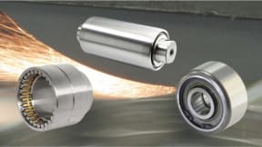 Roller bearings for rolling mills and continuous casting plants