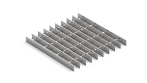 Electro-welded steel gratings