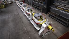 Ferrous LRPC wire and rope production line