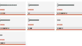 Dome and truss head screw and EURO screws