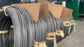 Phosphated and lubricated wire for cold forming applications