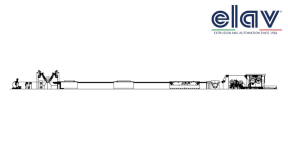 Línea de extrusión para cables de alta frecuencia