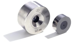 Polycrystalline diamond stranding, compacting and bunching dies