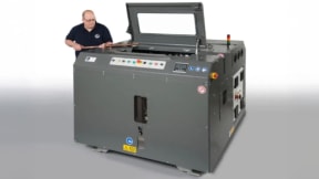 Hydraulic cold pressure welder for large non-ferrous rod