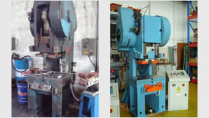 Used and overhauled hydraulic and mechanical presses
