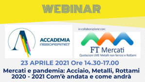 Acciaio, metalli, rottami e pandemia. Evento online