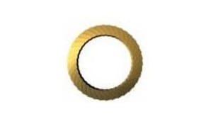 Knurled washers