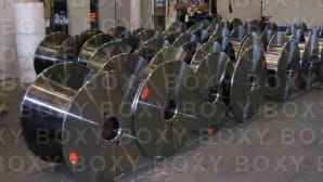 Boxy: reels for high speed wire drawing and stranding machines
