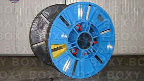 Take apart reels for metallic wire - Koiler