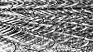 Re-drawn stainless steel wire