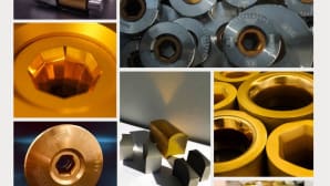 TiN coating on drawing dies and tools