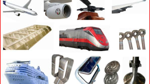 Welding machines for the aeronautical, railway, and marine industry