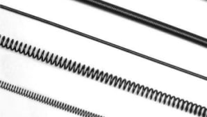 Spirali a compressione in acciaio