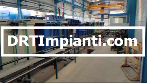 DRT Impianti, fully equipped Automatic Pickling House – Load and unload bay
