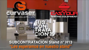 Medición de resortes: Easydur expone en Bilbao