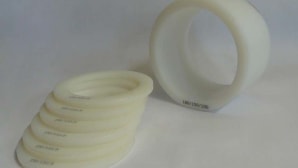 Nylon loops and spacers for perforation shafts and rewinders