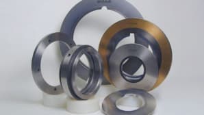 Slitter equipment: blades, steel spacers, rubber spacers