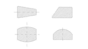 Metalldrähte mit Sonderprofilen