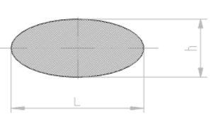 Oval rolled wire