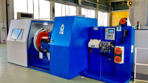 Eurodraw Wire Equipment presenta la nuova cordatrice a doppia torsione DT (6+1)/400