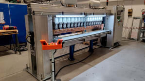 A look at the new GEM-designed multiple spot welding machine