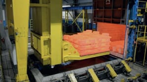 A new delivery for ICMI Forni: automatic plant for heat treatment