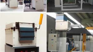 Electrically heated muffle furnaces