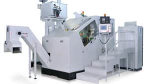 Thread rolling centres for fasteners and small metal parts