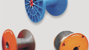 Enhanced metal flange process reels for cable, wire and rope