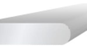 Cold rolled flat wire bars with round edges