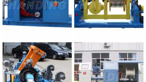 Single twist cabling machines