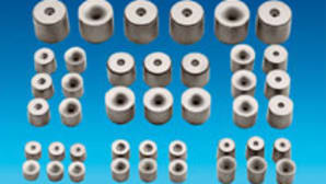 Tungsten carbide nibs for wire drawing