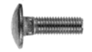 Mushroom head screws and bolts