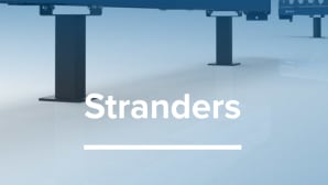 Stranders for wire and cable production lines