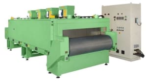 Electric conveyor furnaces for springs