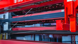 Automatic warehouse for dies storage