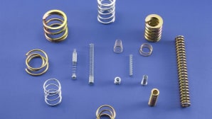 Cylindrical, conical, and bi-conical compression springs
