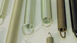 Tension springs with English, German, Elongated or Swivel loops