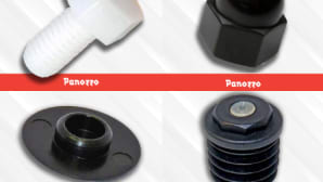 Plastic fasteners for trade show booths and stores  