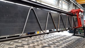 Special wire welding and bending lines