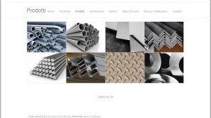 Tubes, sheets, bars, profiles on Punto Inox new website 
