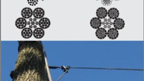 Funi d'acciaio per uso forestale