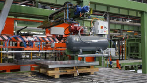 Pick&place device for sheet metal processing