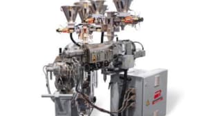 Extrusion line for high-temperature materials
