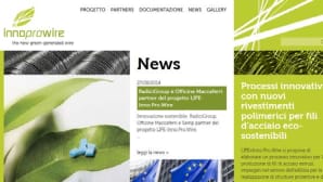 Più sostenibilità per la produzione di filo di acciaio estruso - Nuovo sito web per LIFE-Inno.Pro.Wire